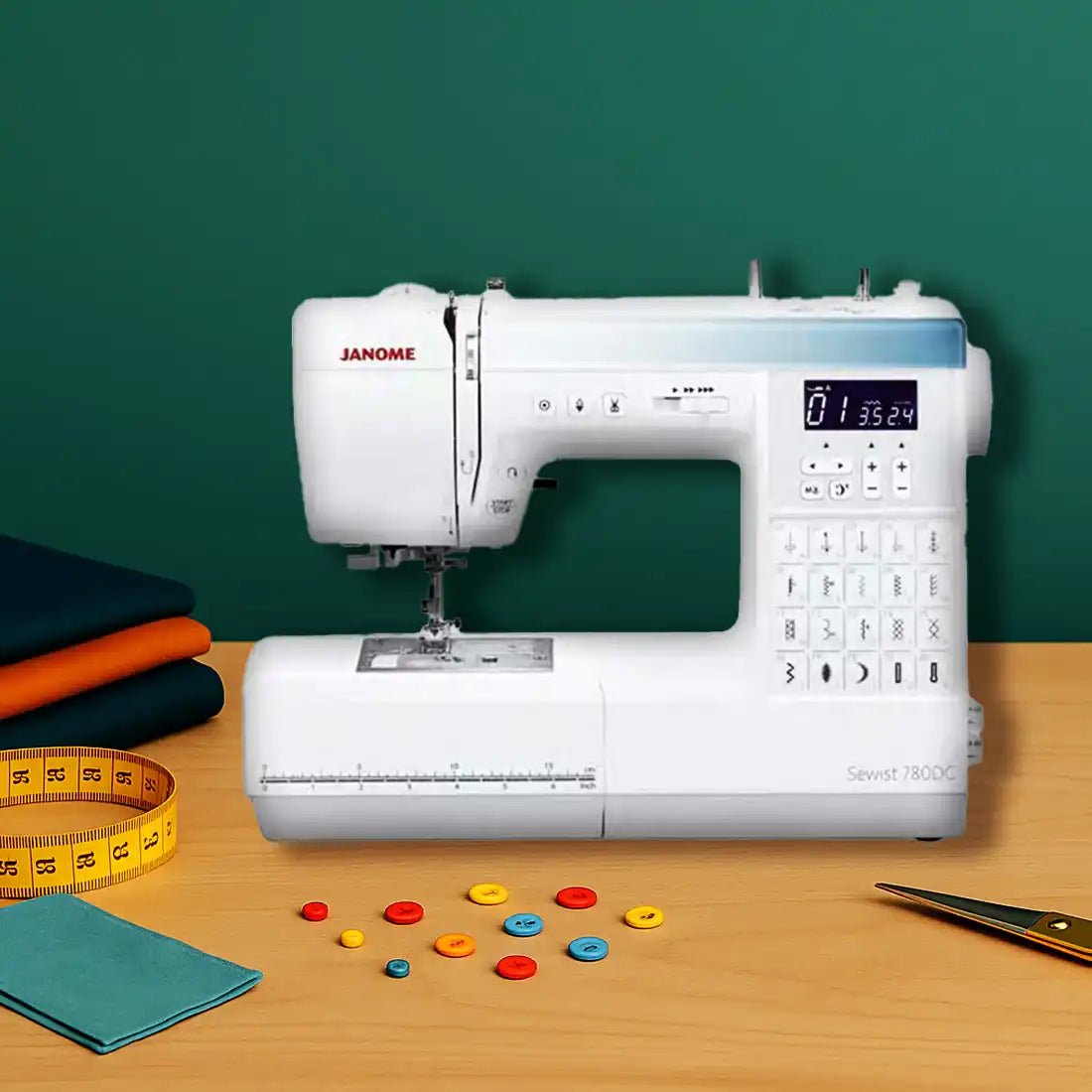 Machine à coudre Janome Sewist 780DC