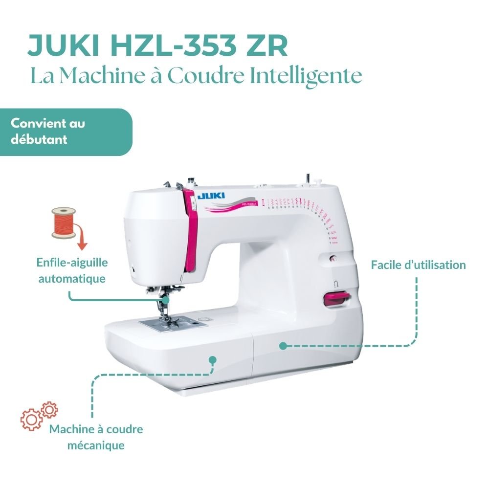 Machine à coudre JUKI HZL-353 ZR