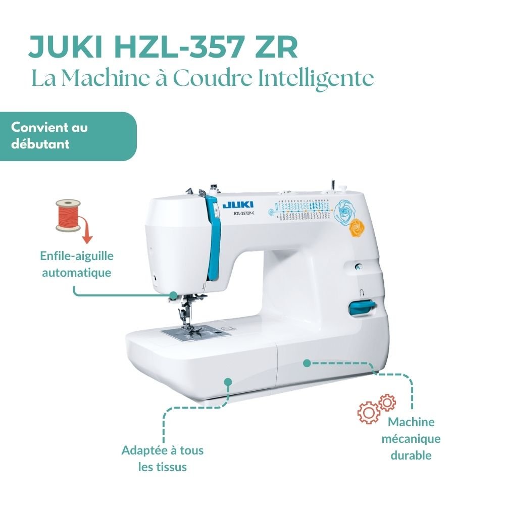 Machine à coudre JUKI HZL-357 ZR