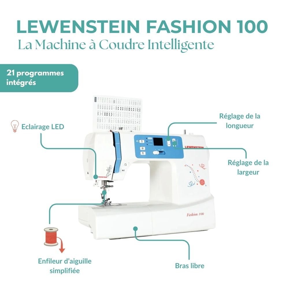 Machine à coudre Lewenstein Fashion 100