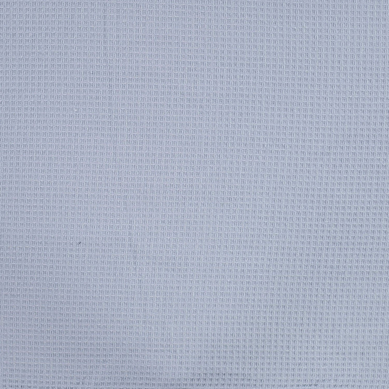 Tissu nid d’abeille doublé d’éponge bleu clair