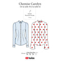 Patron de couture – Chemise Carolyn
