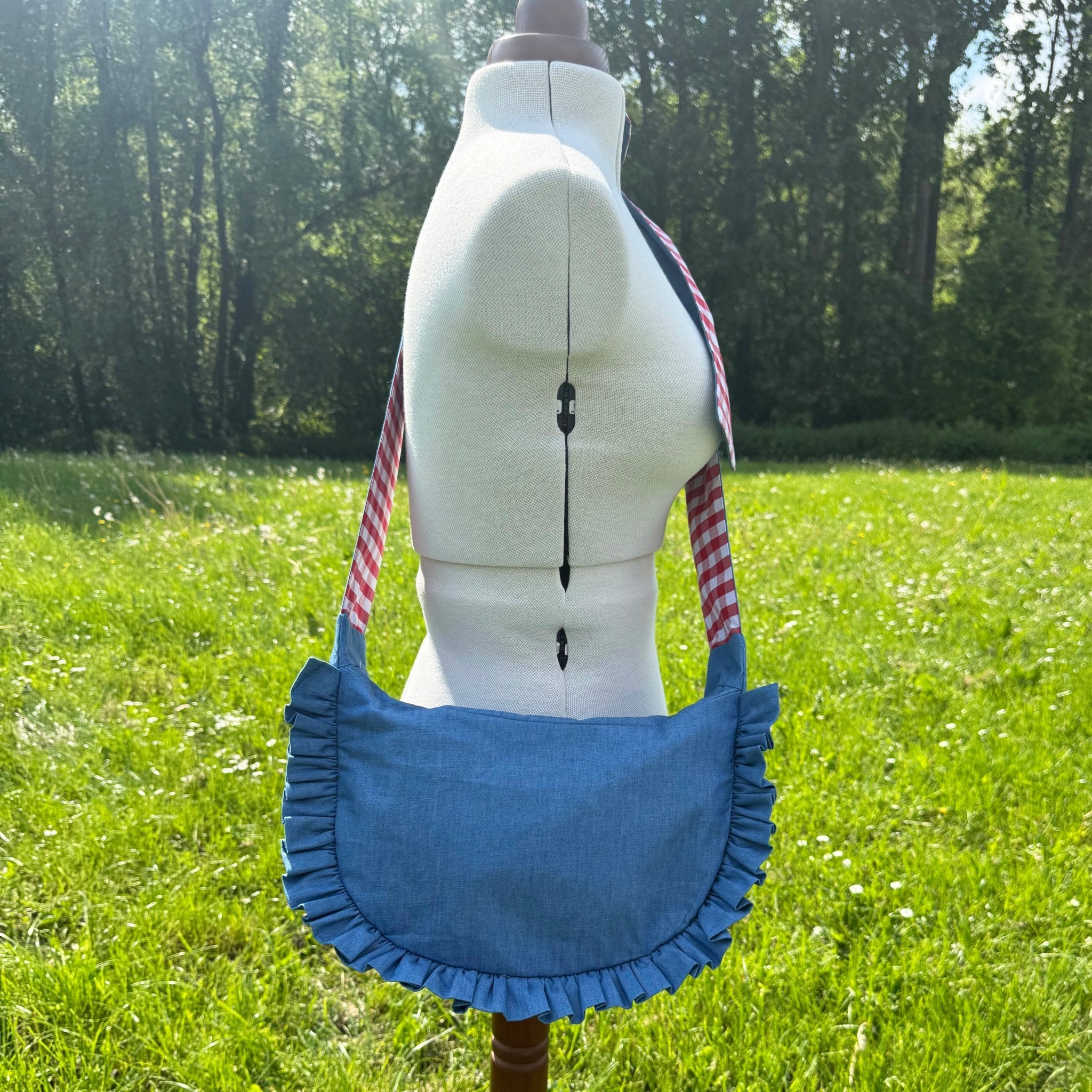 Patron de couture - Sac Luna - Le sac demi - lune moderne et tendance