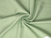Tissu lin uni vert menthe