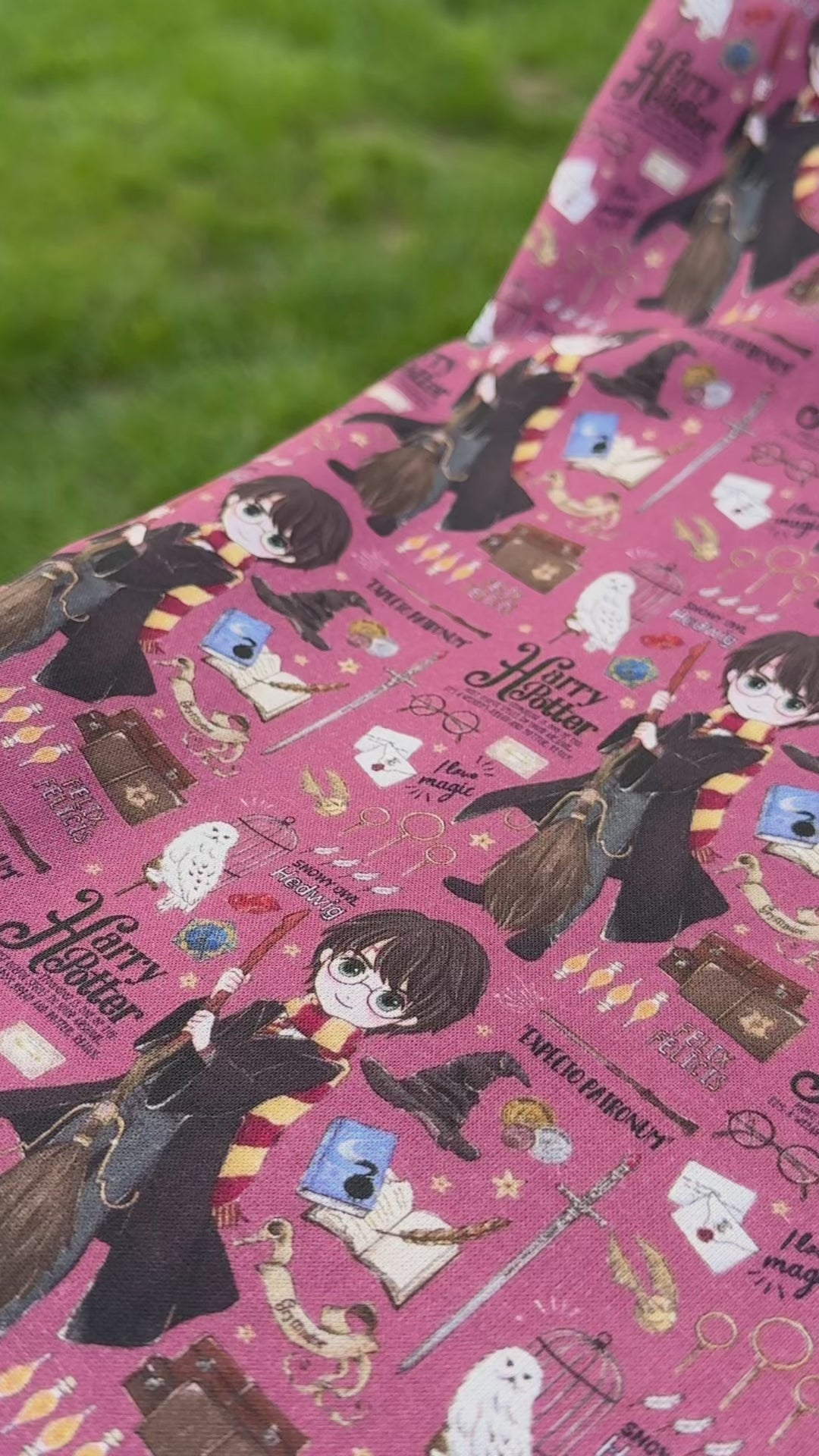 Tissu Popeline Harry Potter