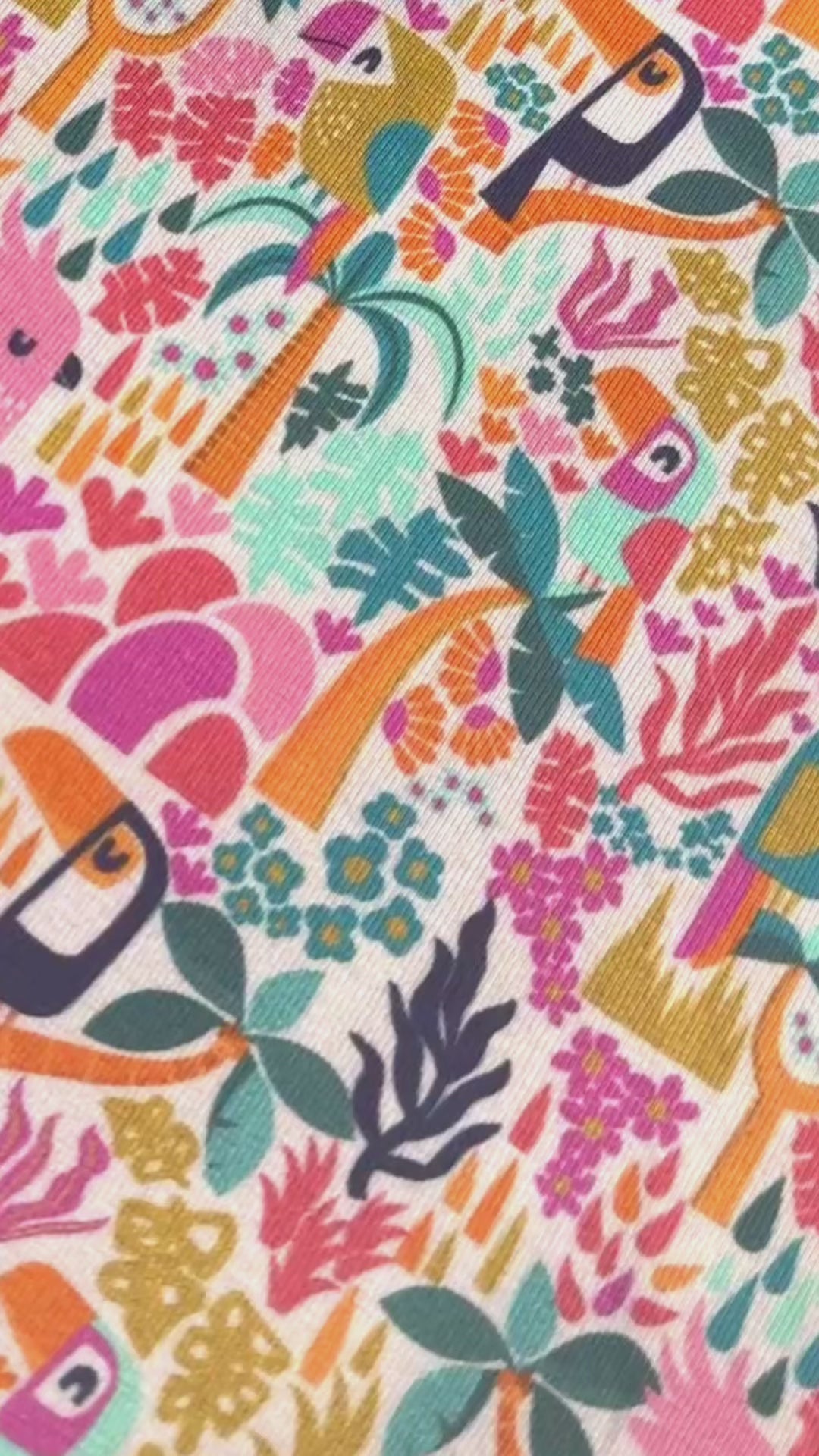 Tissu Jersey de Coton safari coloris