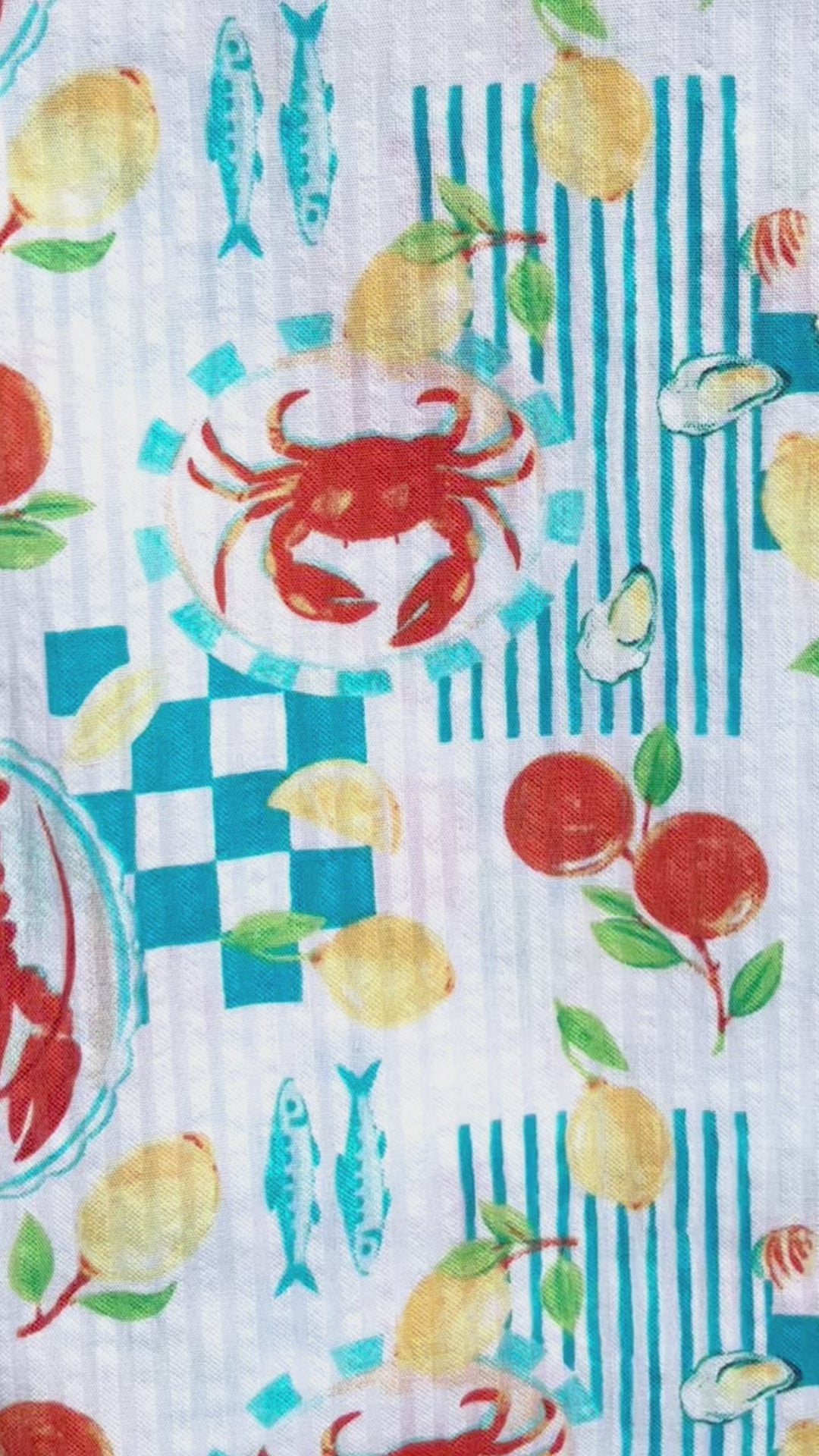 Tissu Seersucker dolce vita