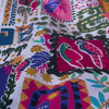 Tissu satin de coton îles tropicales
