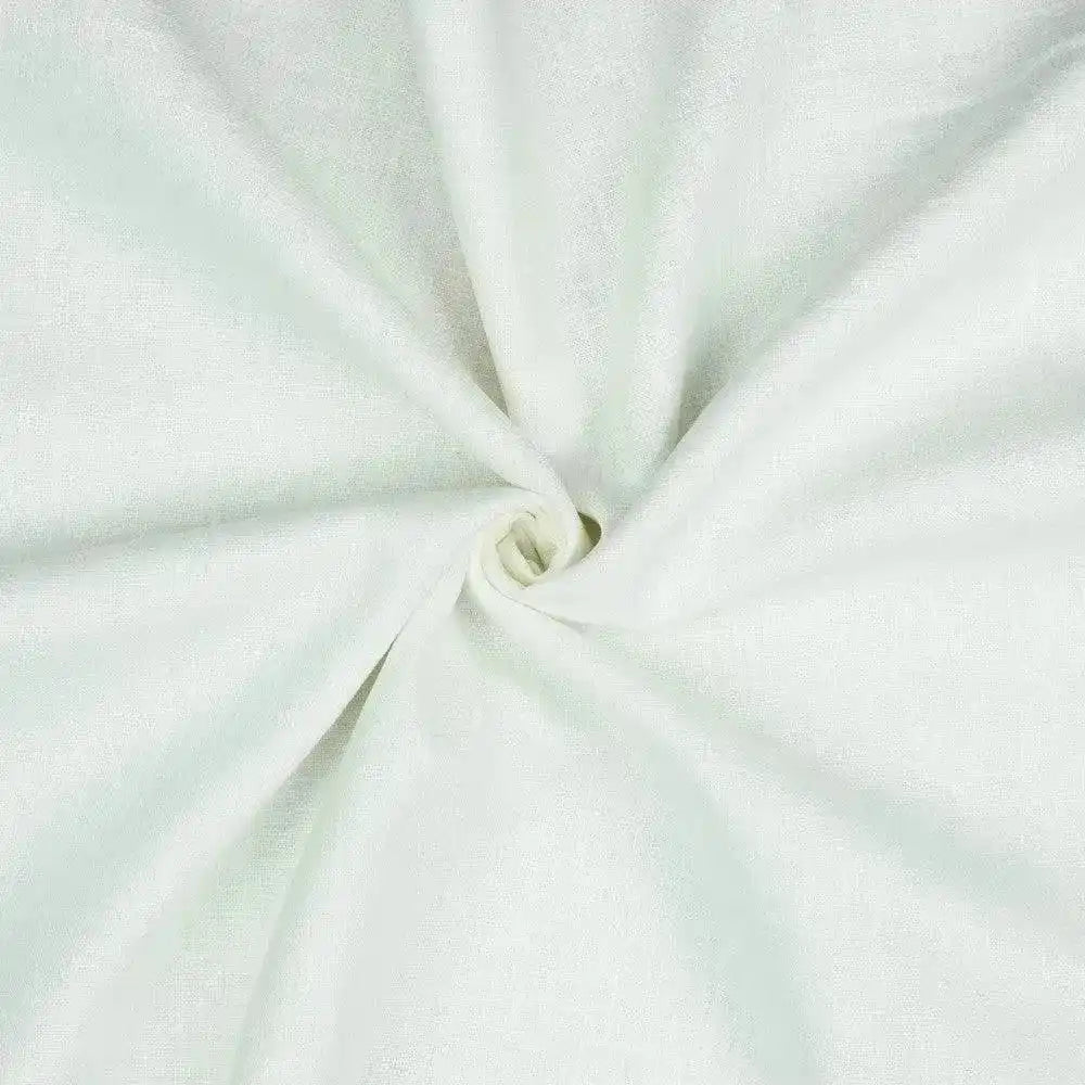  Tissu Lin blanc