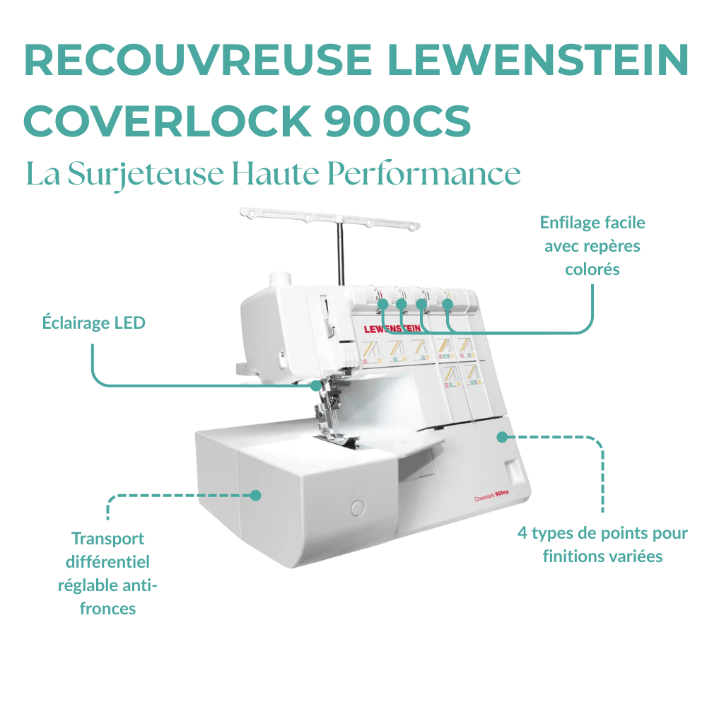 Recouvreuse Lewenstein Coverlock 900CS