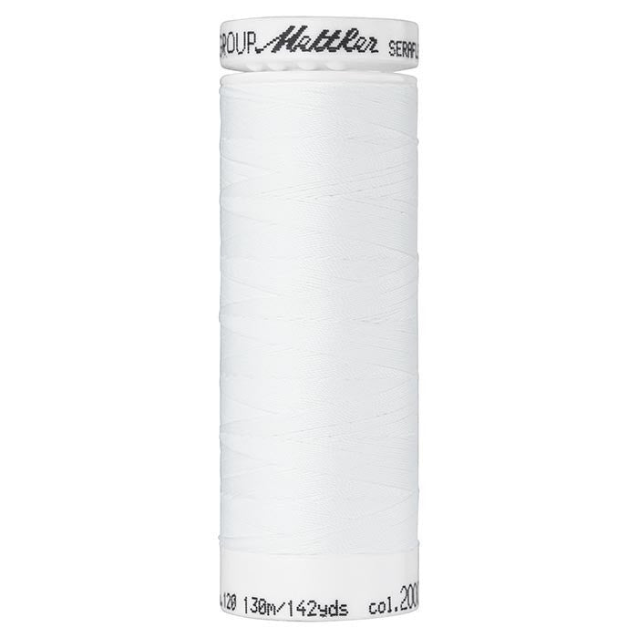 Seraflex fil à coudre élastique 7840 - Blanc - 2000