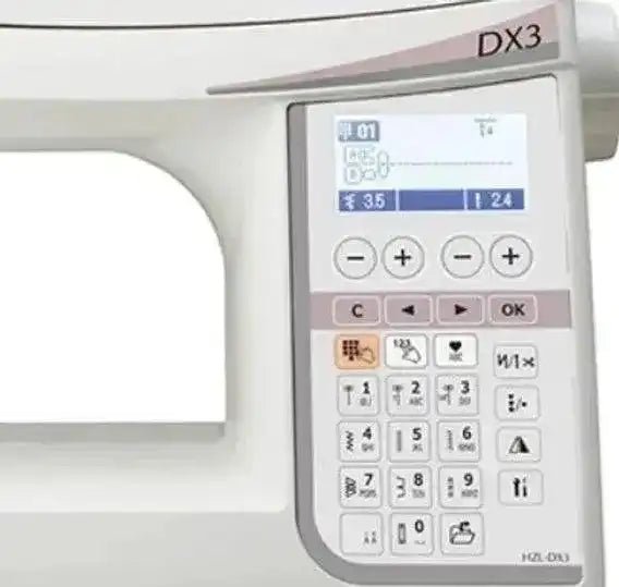 Service de location: Machine à coudre JUKI HZL - DX3