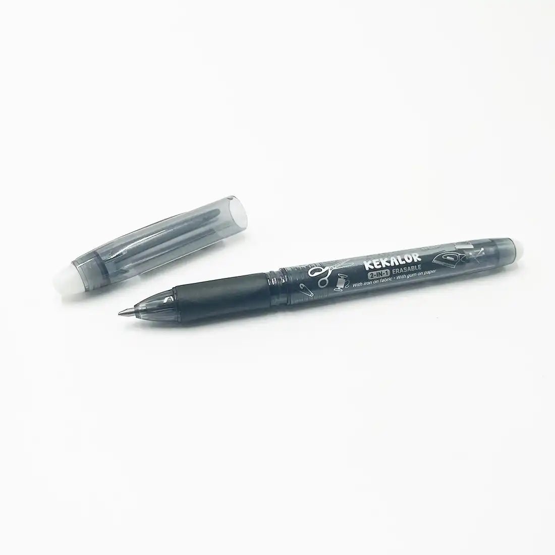 Stylo KEKALOR BOHIN - Effaçable au fer à repasser - Noir