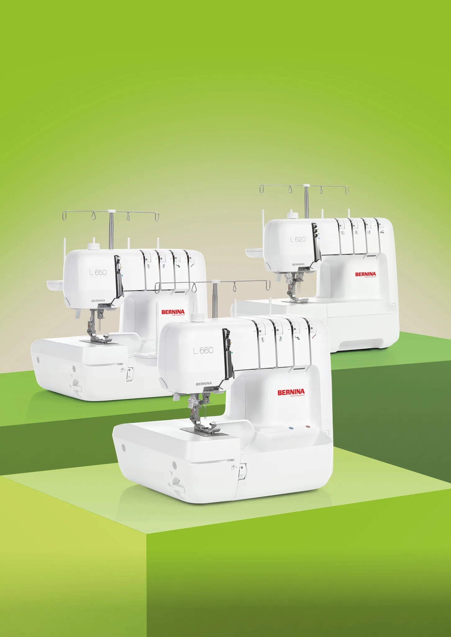 Surjeteuse BERNINA L 660 — visuel de campagne