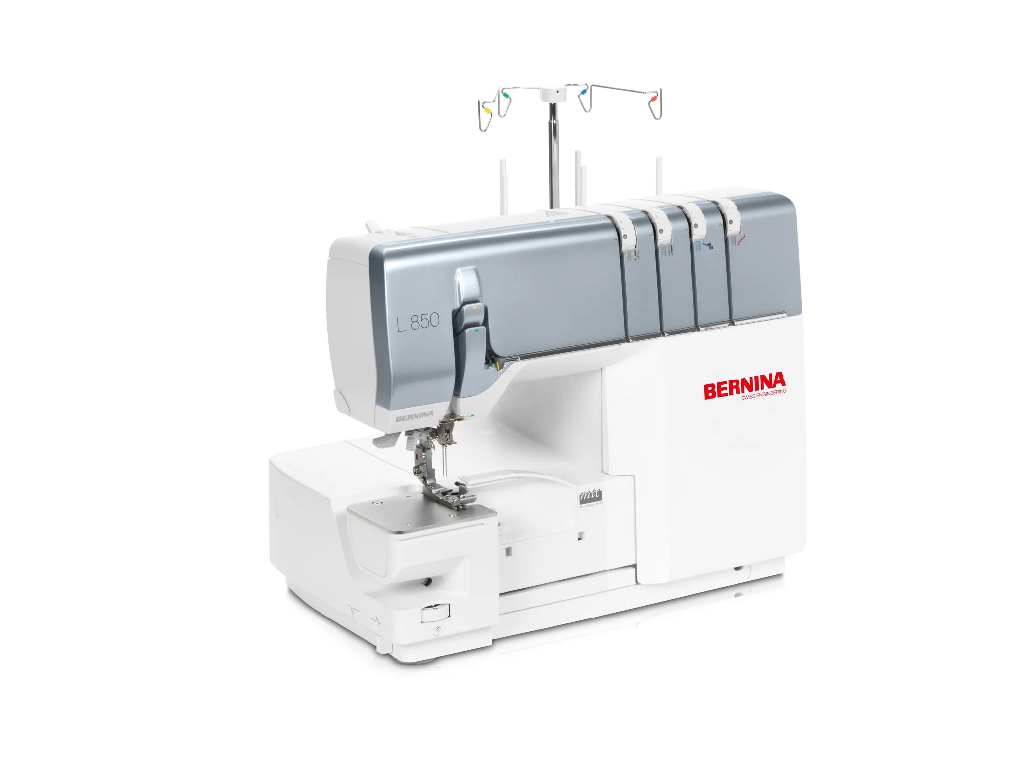 Surjeteuse BERNINA L 850 — vue trois quarts