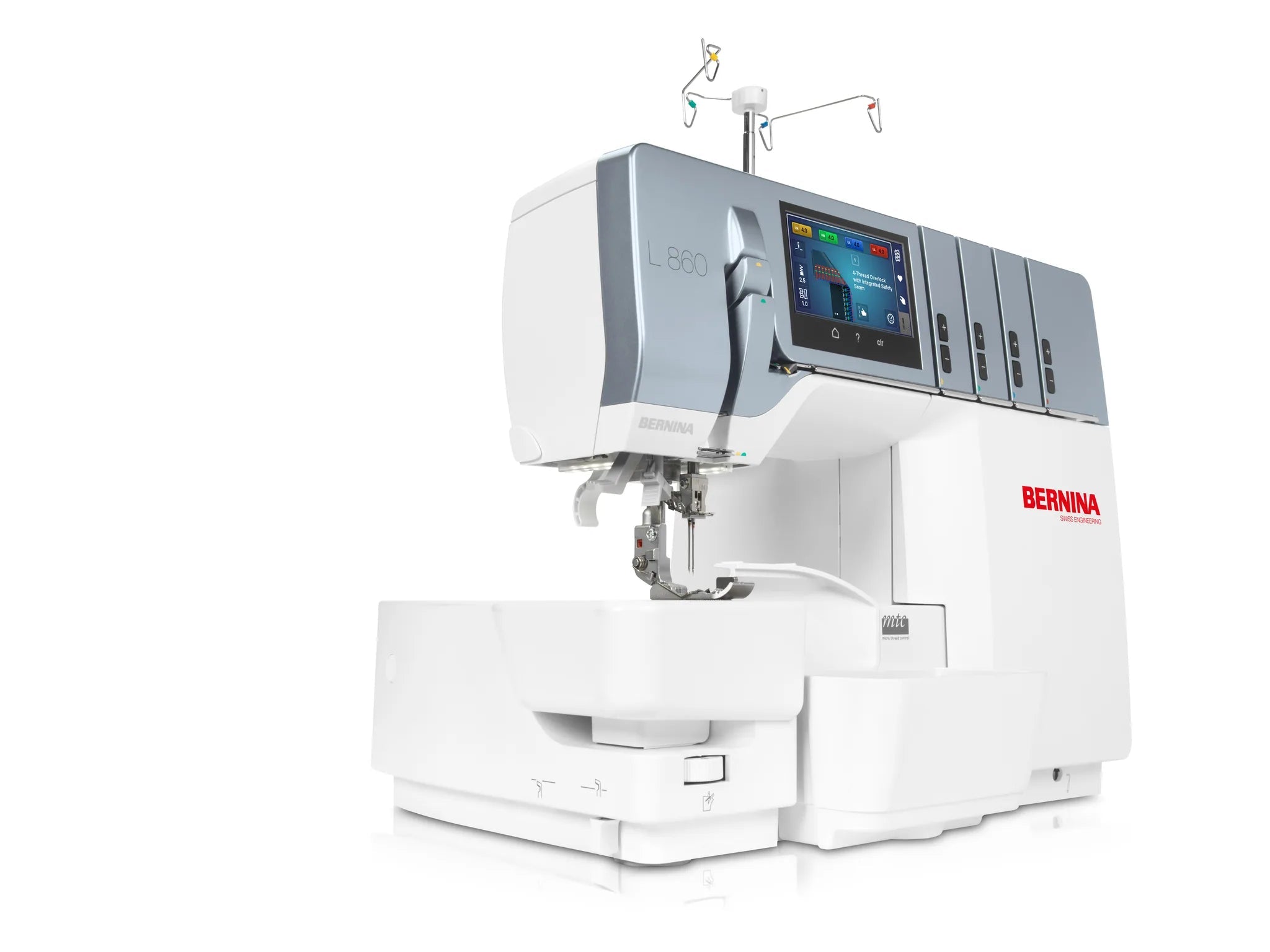 Surjeteuse BERNINA L 860 — en fonctionnement