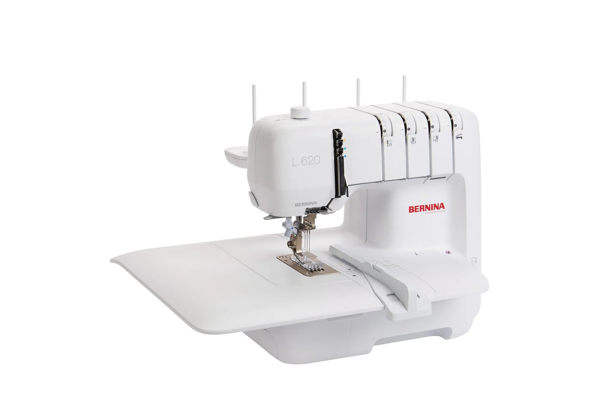 Surjeteuse-recouvreuse BERNINA L 620 — avec table rallonge, guide-couture
