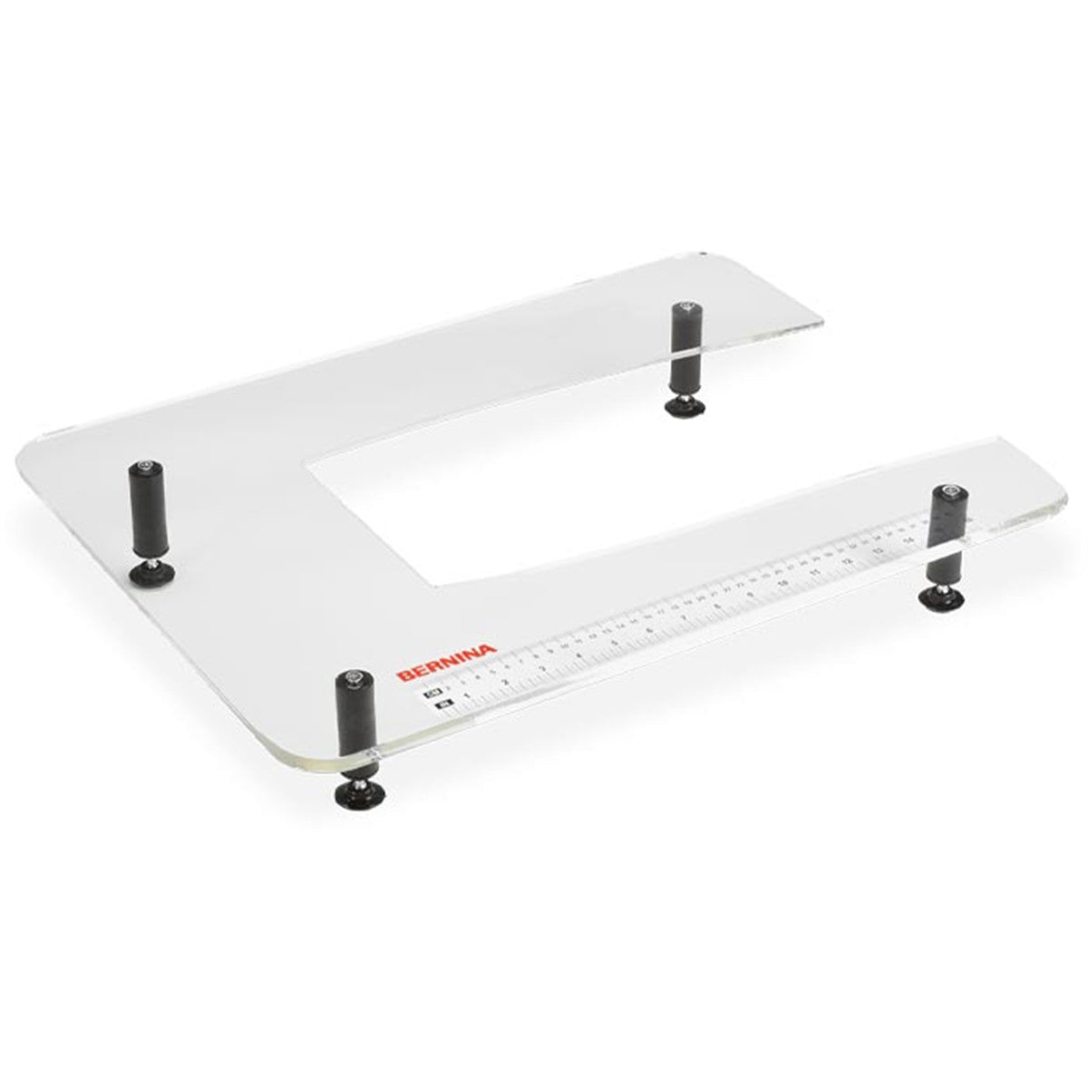 Table rallonge transparente pour le module de broderie BERNINA