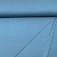 Tissu Bio French Terry Bleu Jeans