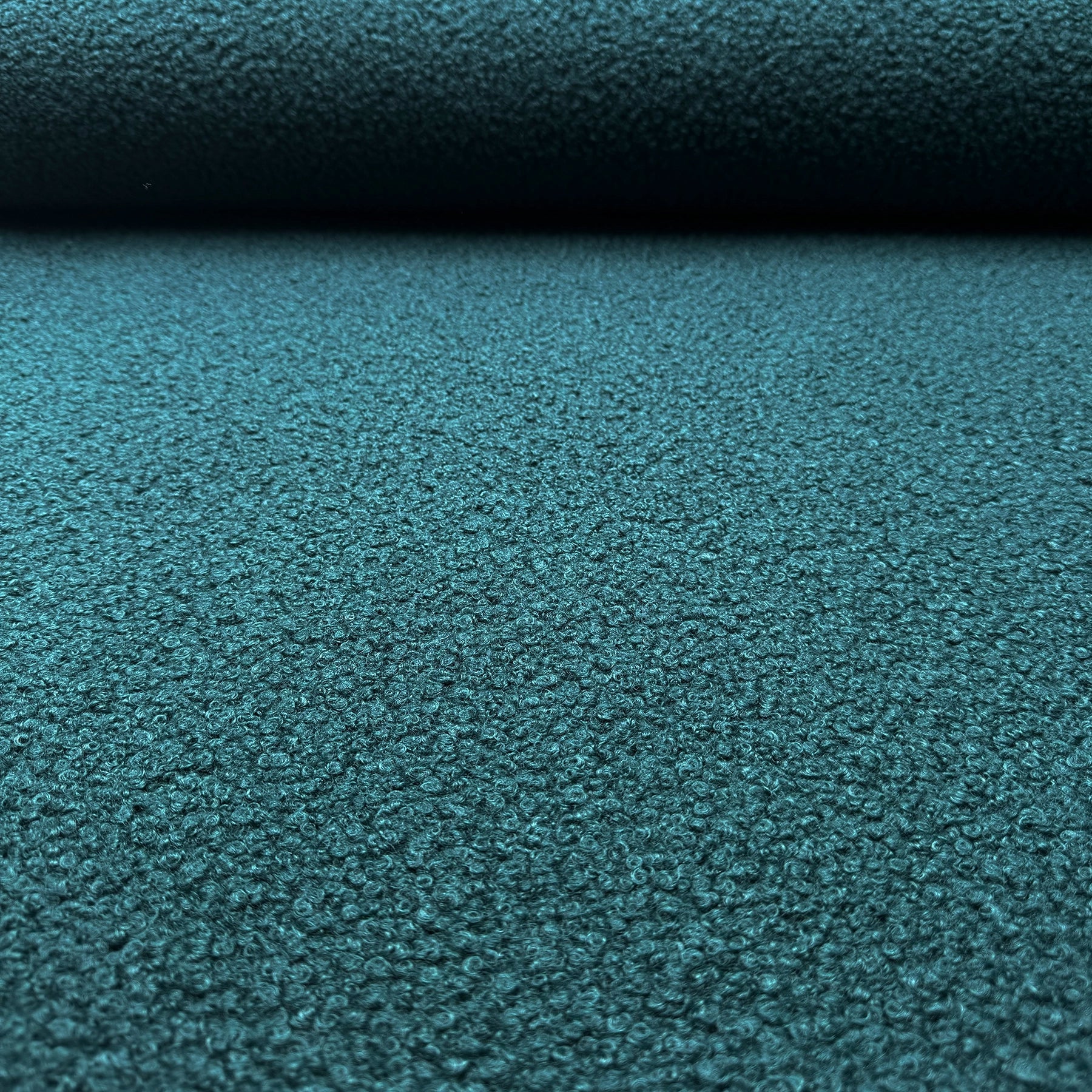 Tissu Bouclette Pétrole