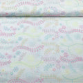 Tissu Broderie Anglaise Pastel