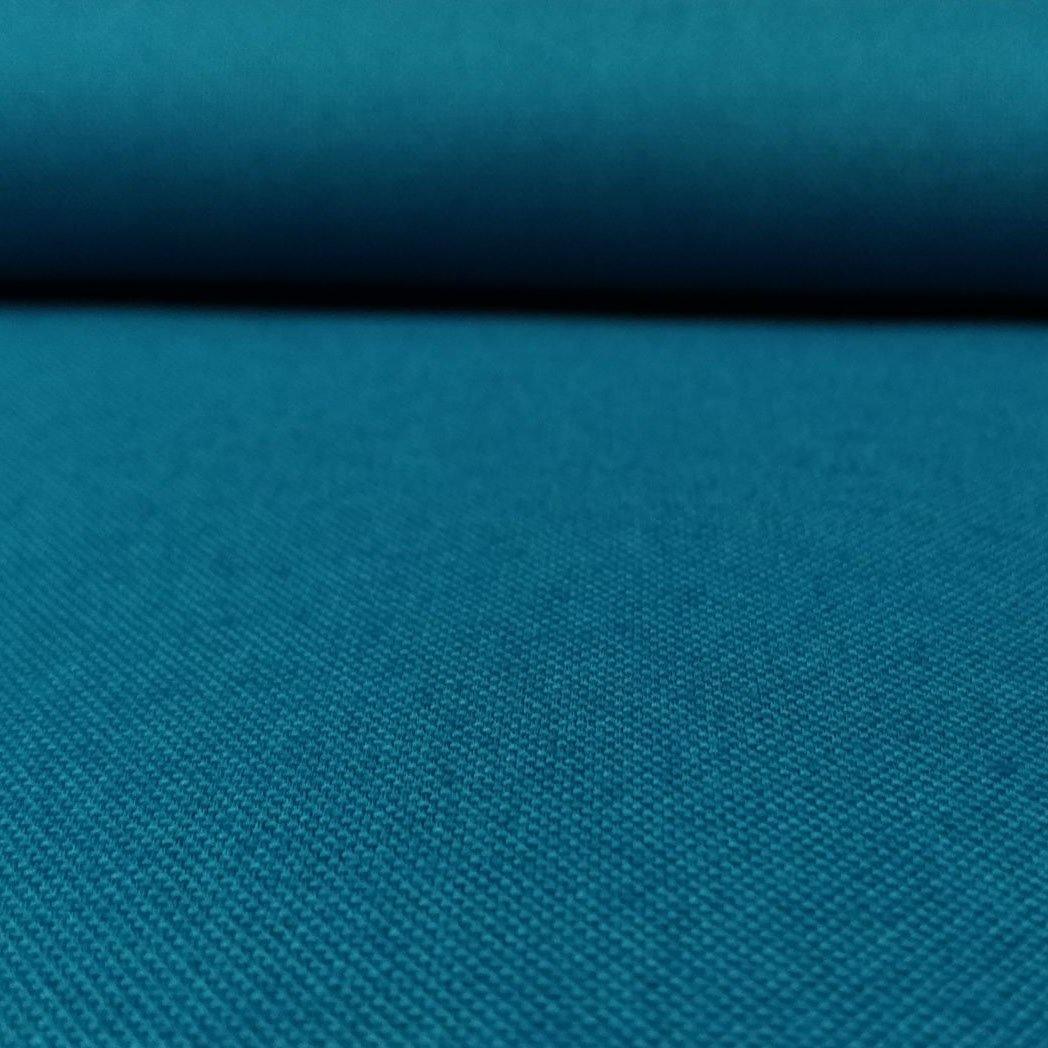 Tissu Canvas Bleu Pétrole