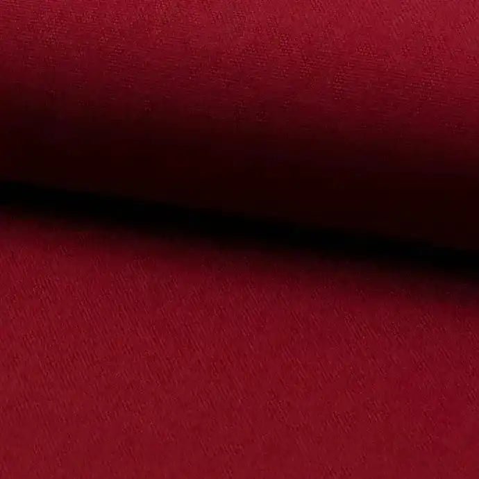 Tissu Canvas Bordeaux