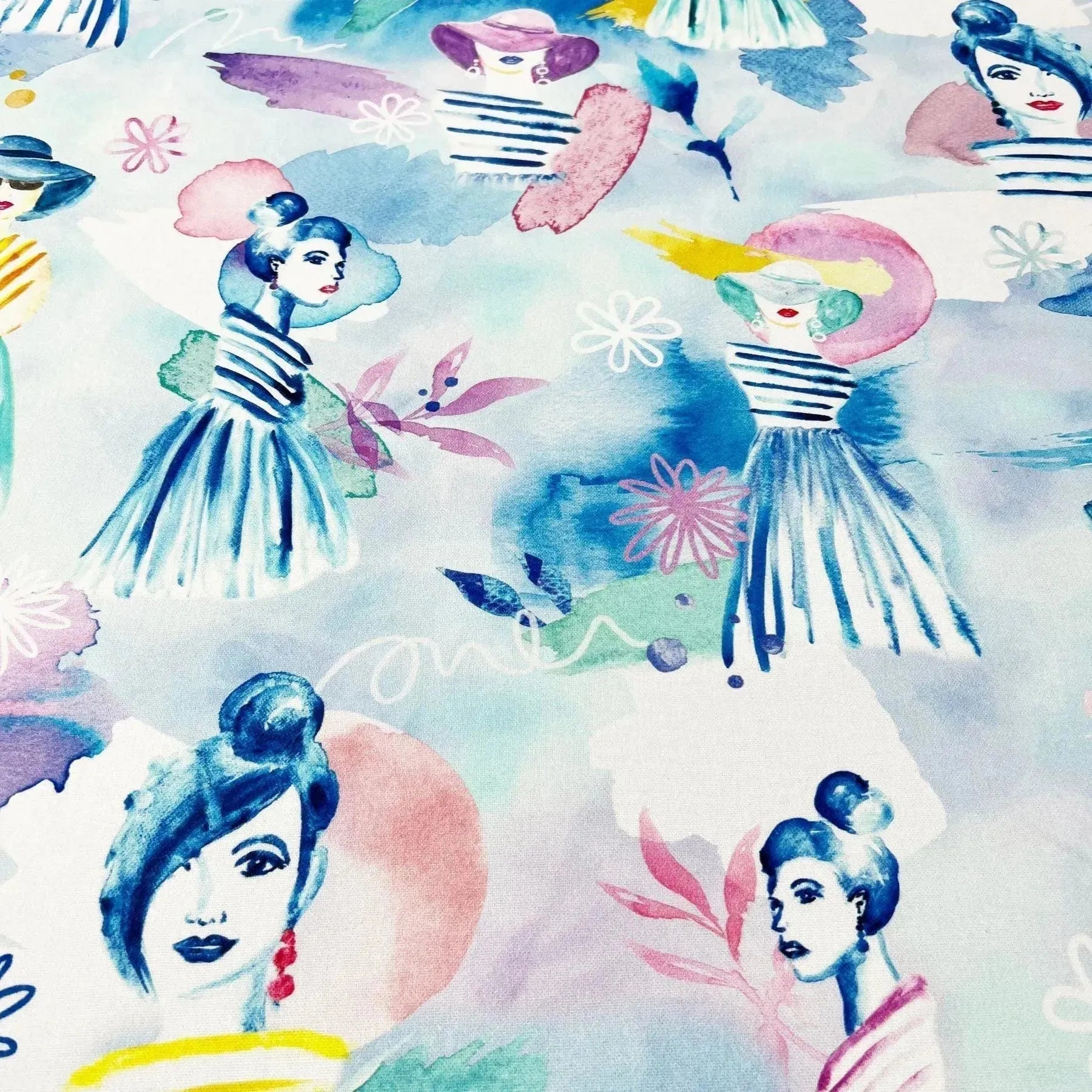 Tissu canvas coton mode