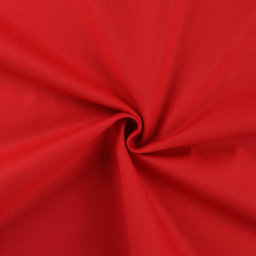Tissu Canvas Rouge