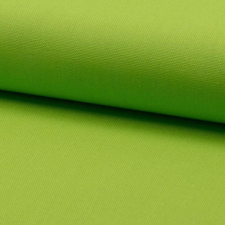 Tissu Canvas Vert Citron
