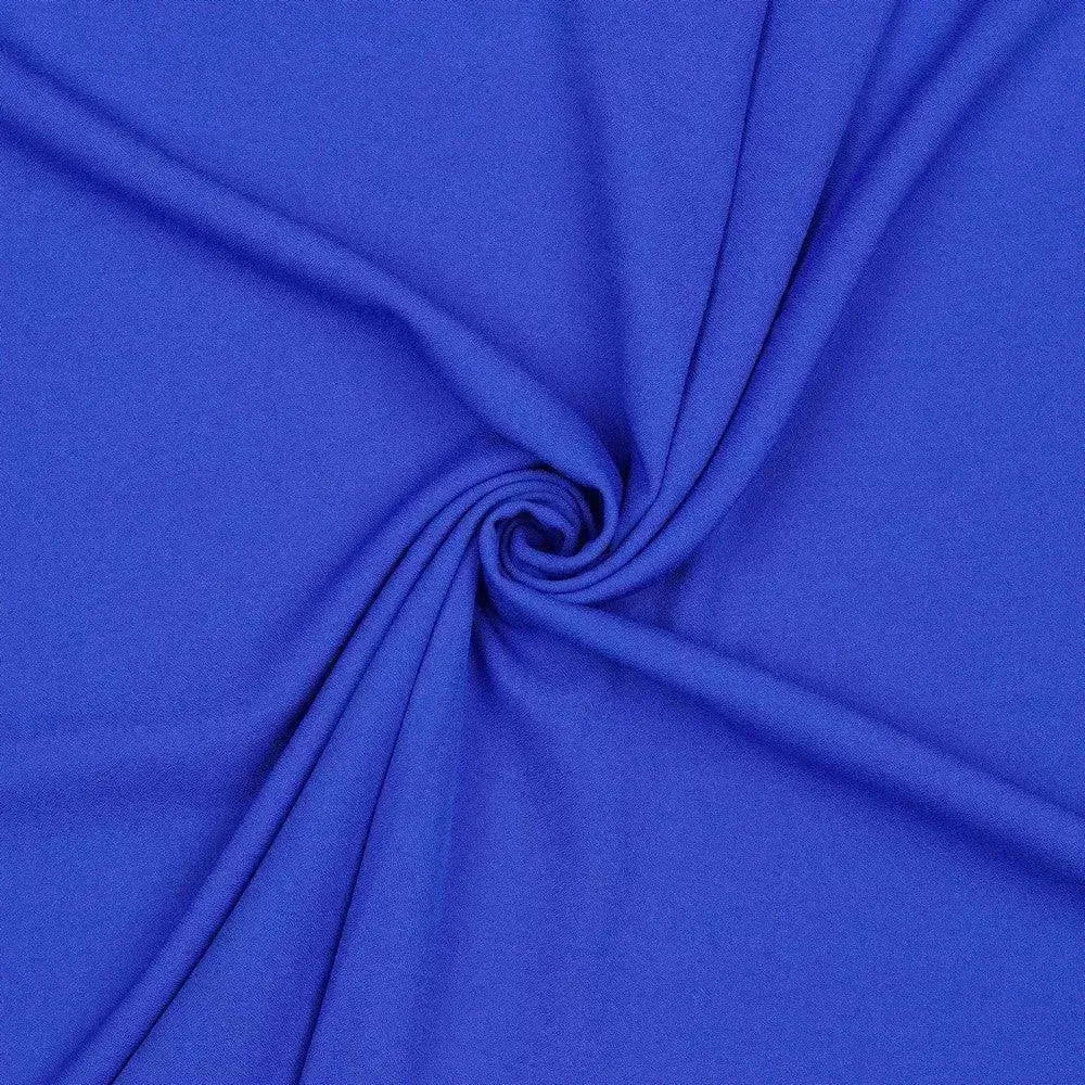 Tissu crêpe Bleu roi