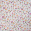 Tissu double gaze pâquerettes pastel
