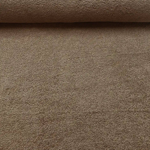 Tissu éponge marron