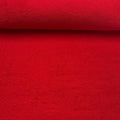 Tissu éponge rouge