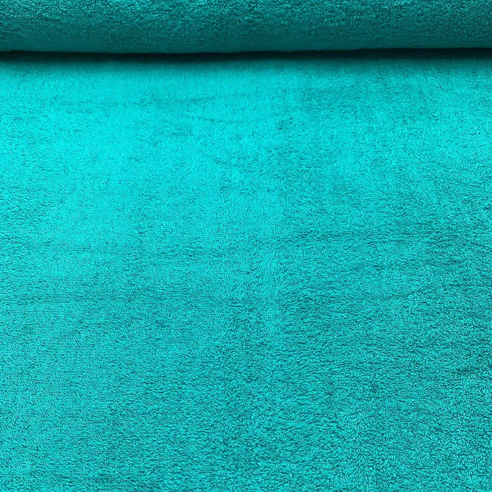 Tissu Éponge Turquoise