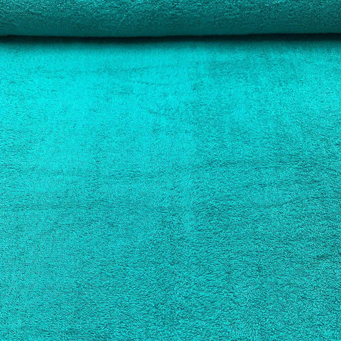 Tissu Éponge Turquoise