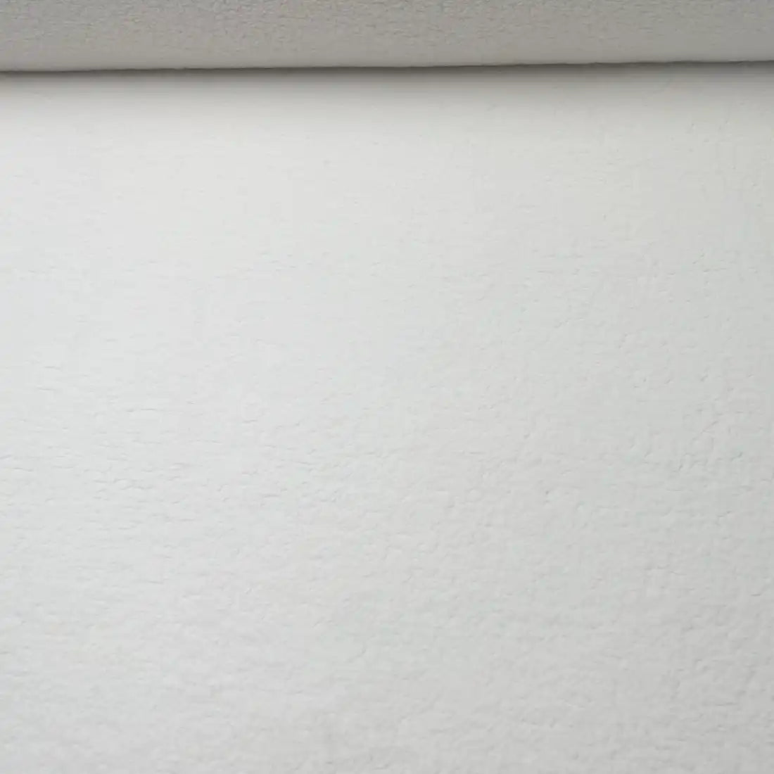 Tissu Sherpa Blanc – Fausse Fourrure Ultra Douce pour l’Hiver