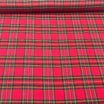 Tissu Flanelle de Coton Tartan Rouge