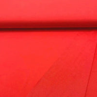 Tissu French bio Terry Rouge