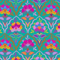 Tissu french terry arrabesque signature