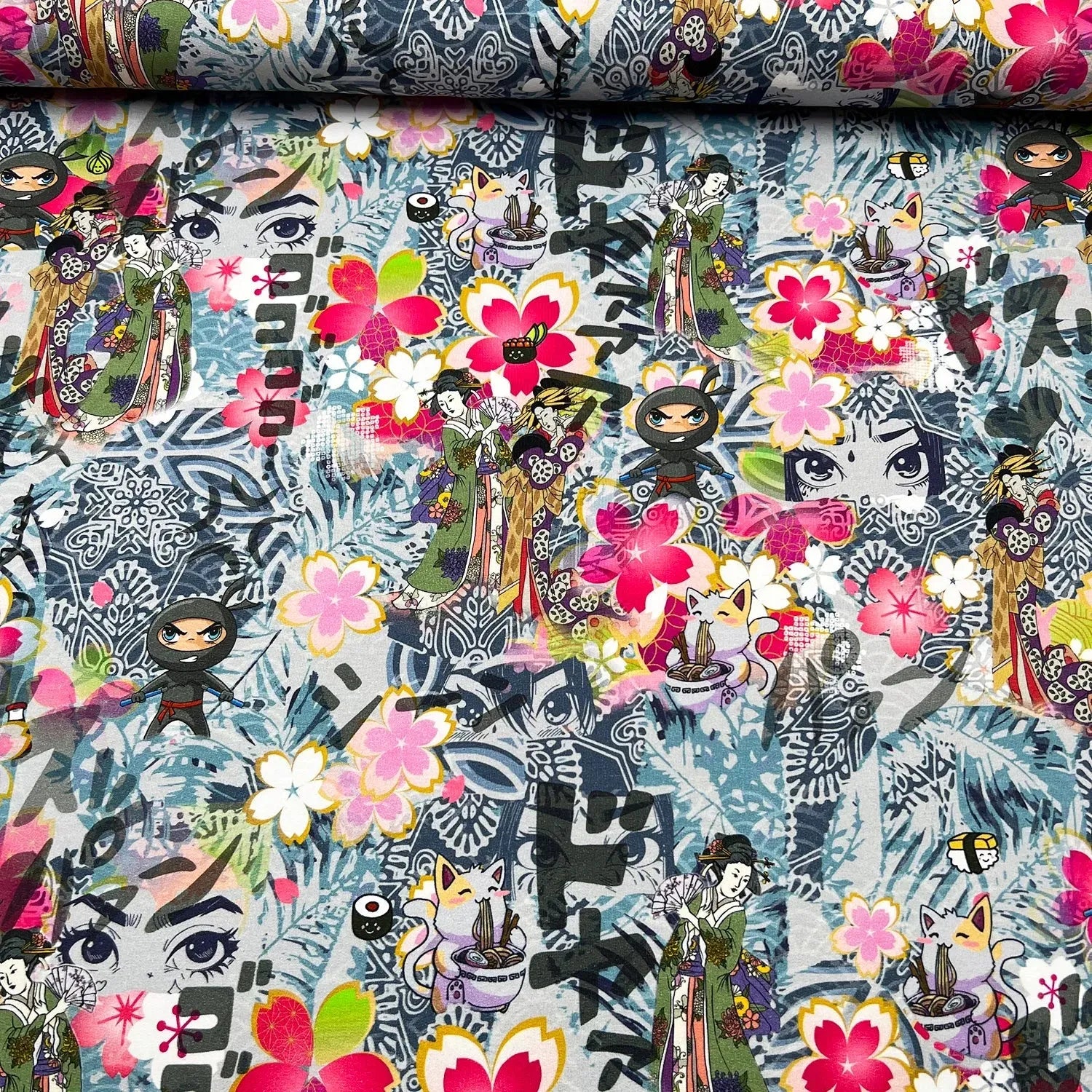 French Terry Manga Fabric