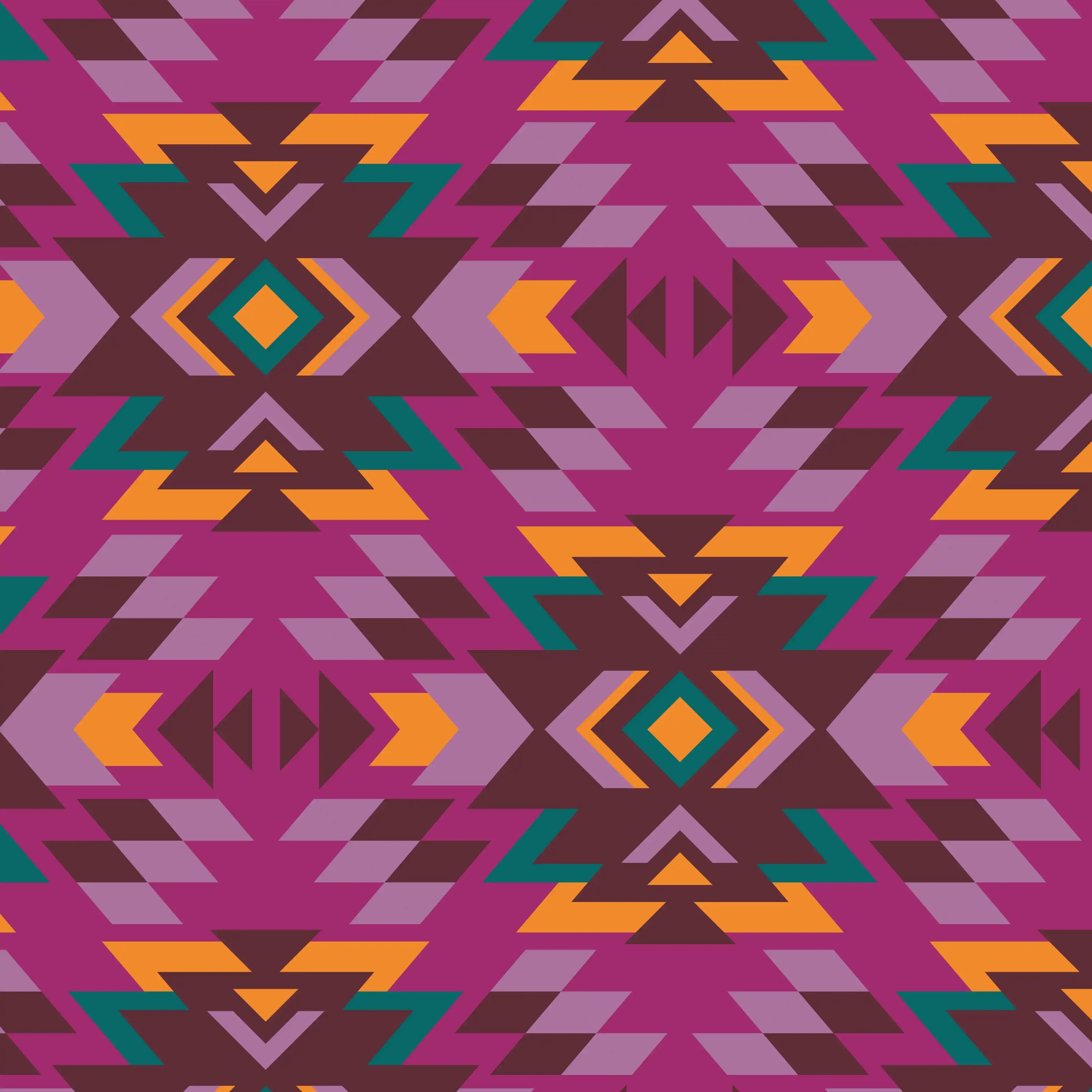 Tissu Imperméable Ethnique Graphique – Idéal pour Vestes de Pluie Audacieuses