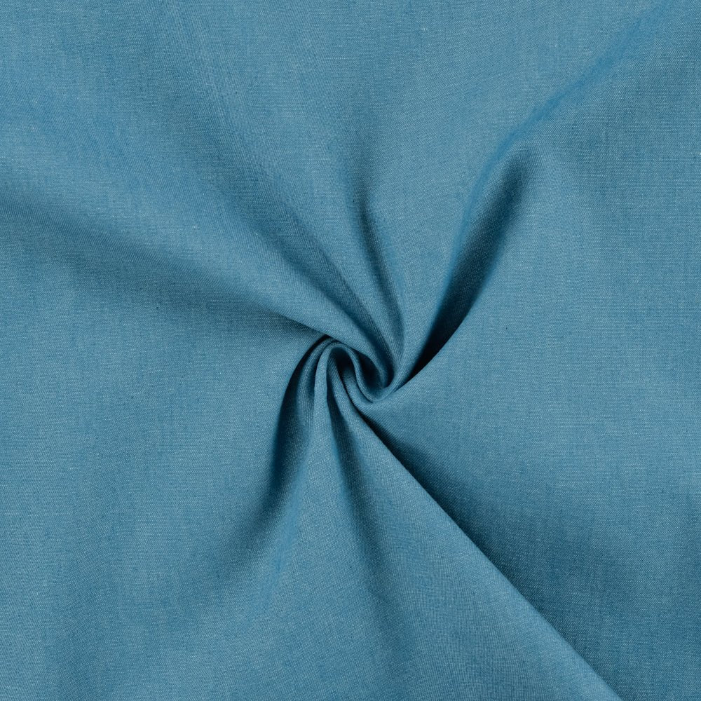 Tissu jean fin bleu clair