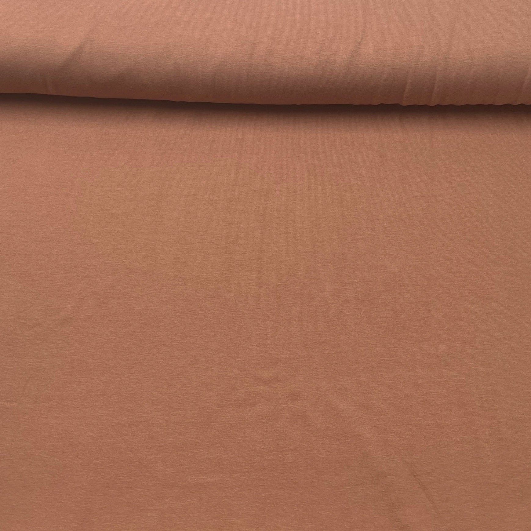 Tissu Jersey Coton Beige