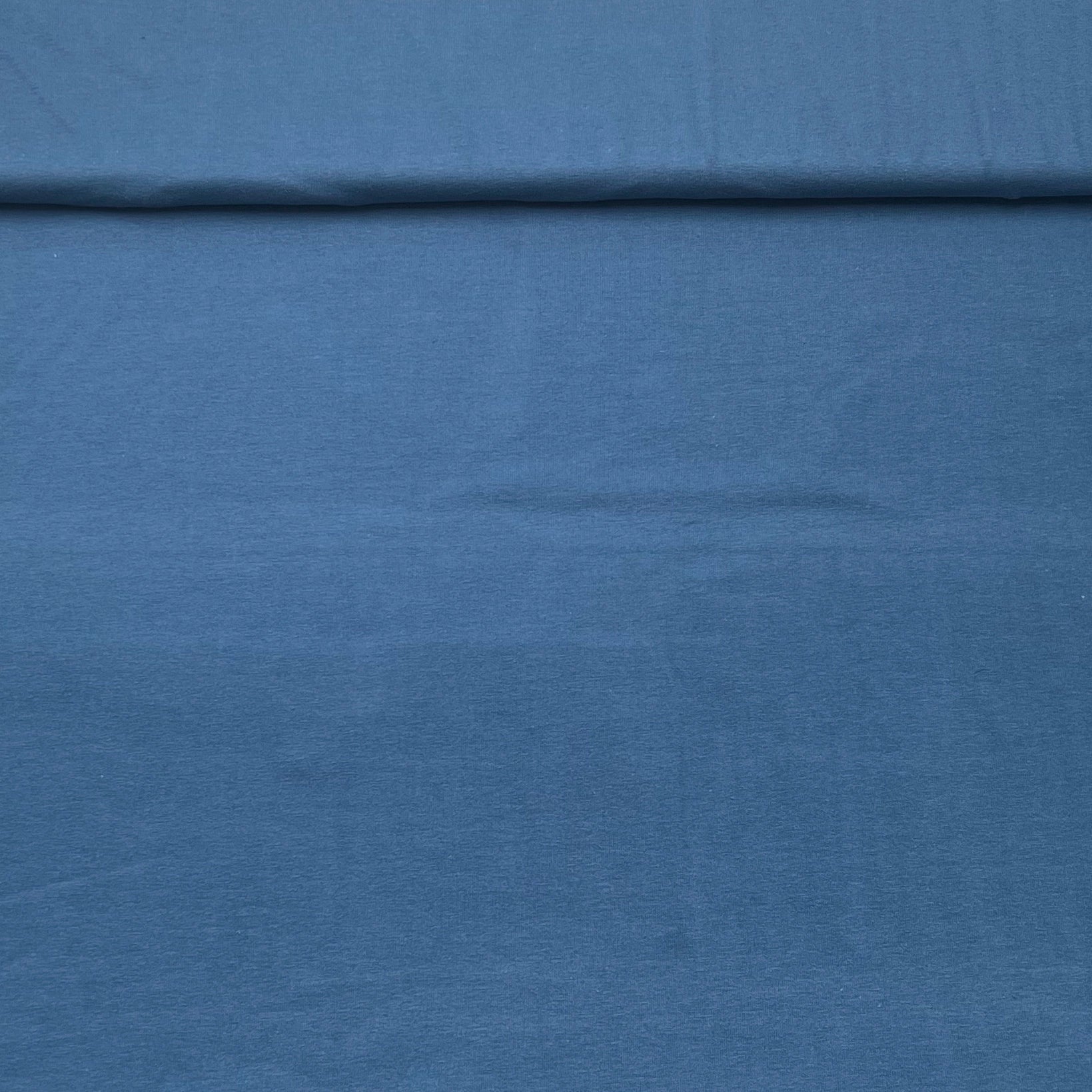 Tissu Jersey Coton Bleu Jeans