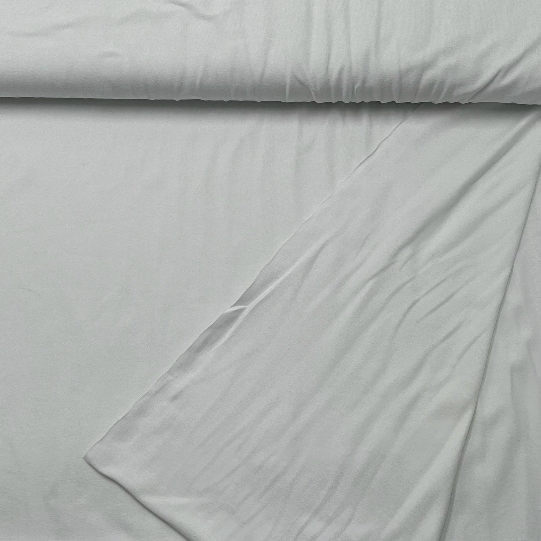 Tissu Jersey Coton Ecru