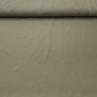 Tissu Jersey Coton Kaki
