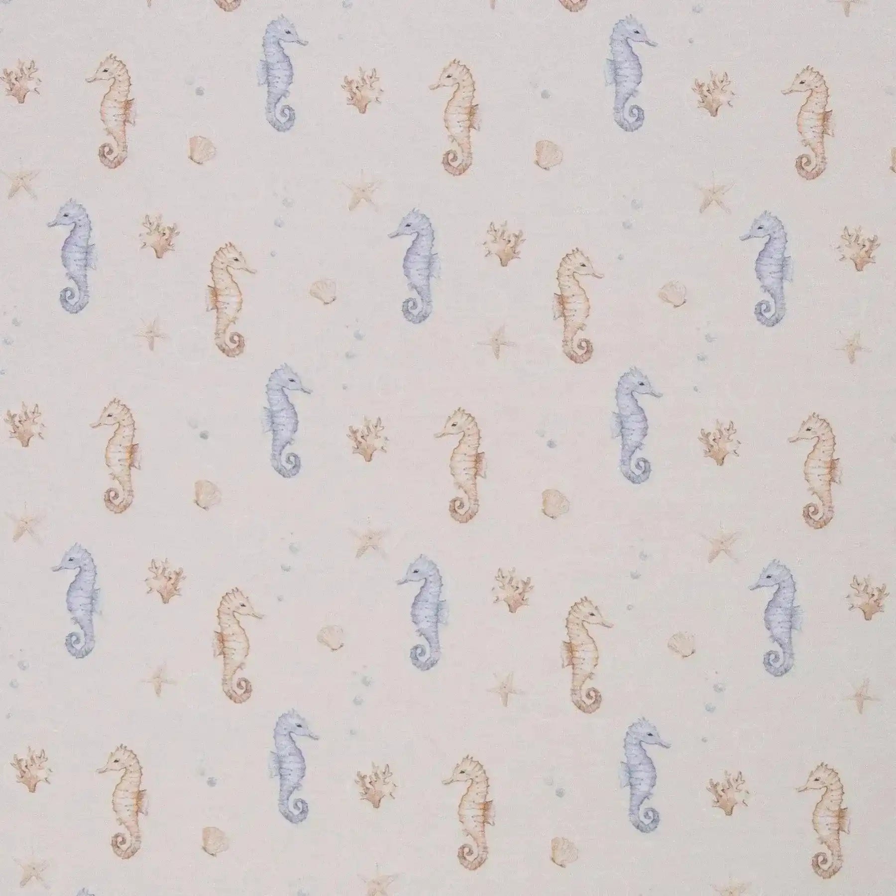 Tissu Jersey de coton Hippocampe