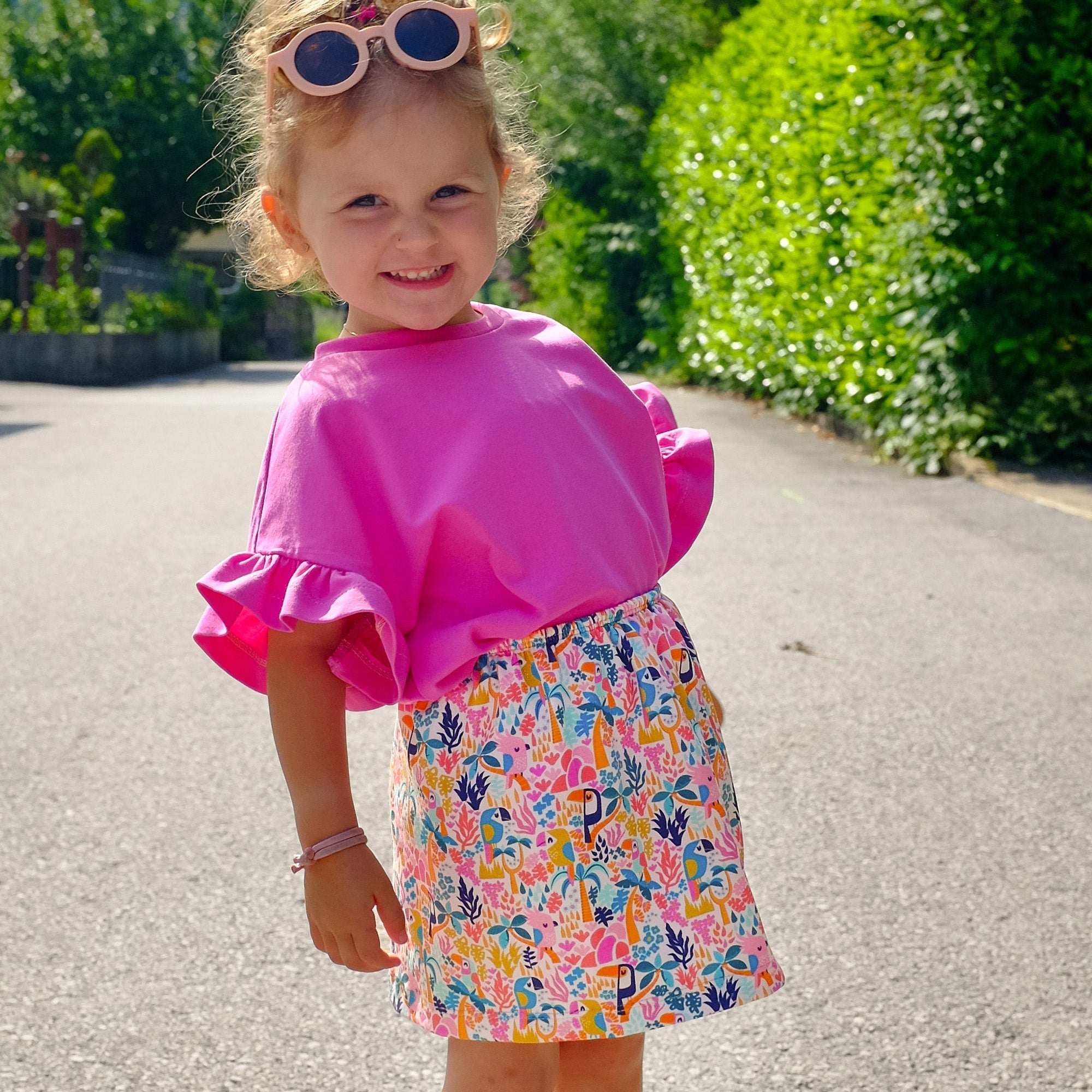 Tissu Jersey de Coton safari coloris