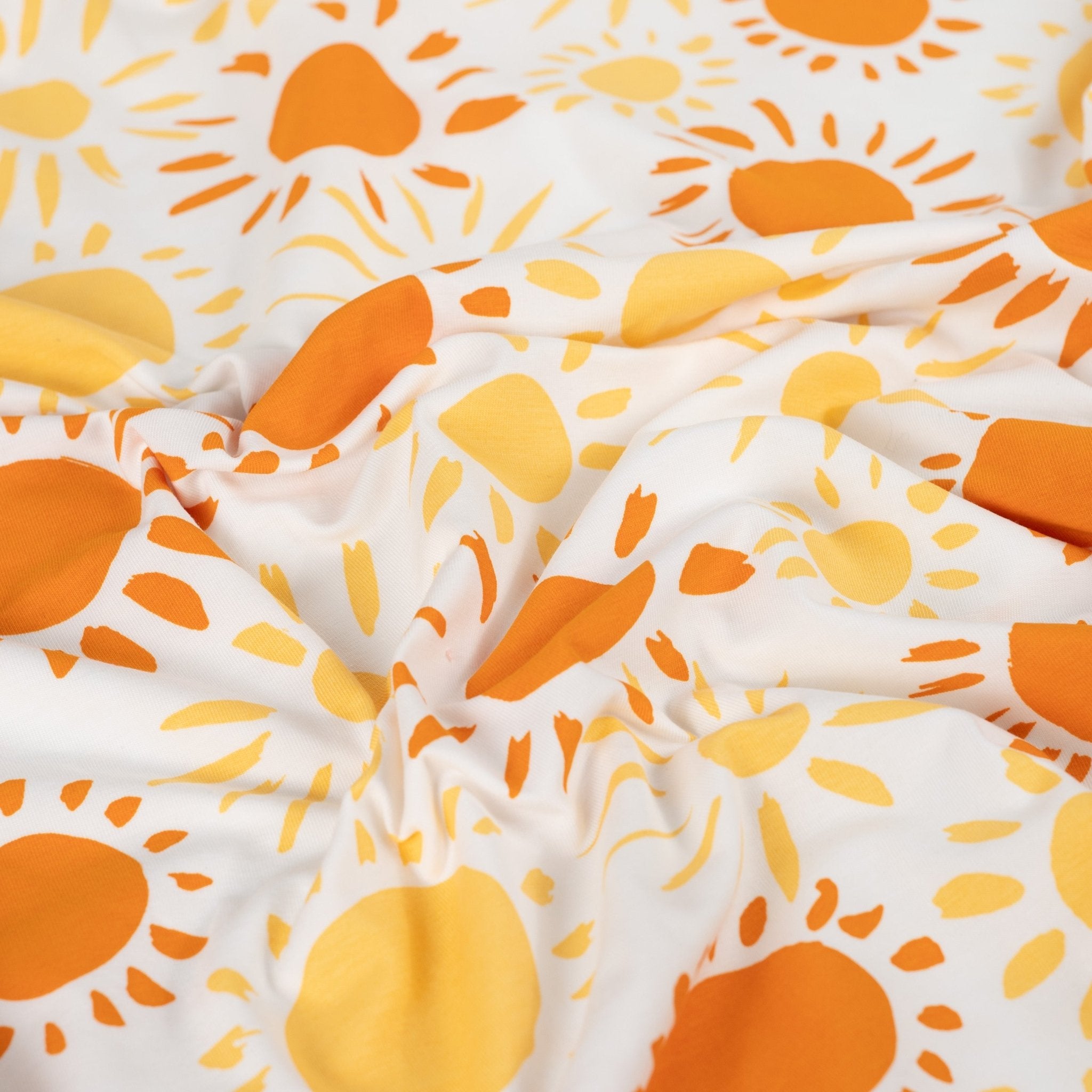 Tissu Jersey de Coton Soleil